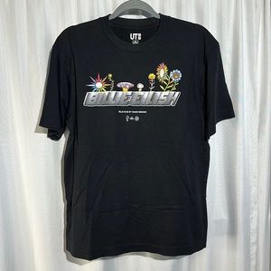 Uniqlo Billie Eilish by Takashi Murakami Tee Black Size XS
